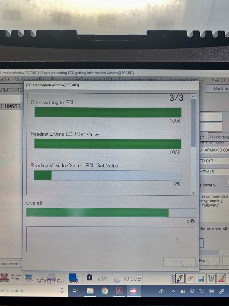 Hino DX2 ECU reprogramming